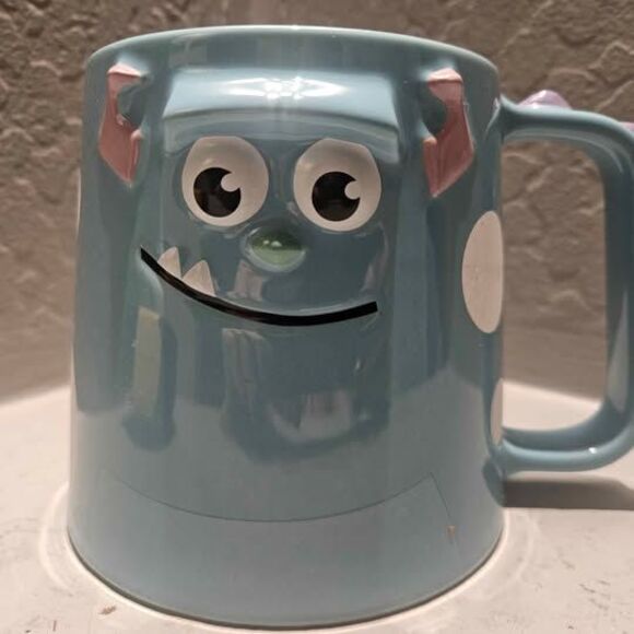 Disney Pixar Monsters Inc 3D Sully 4.5" - Picture 1 of 8